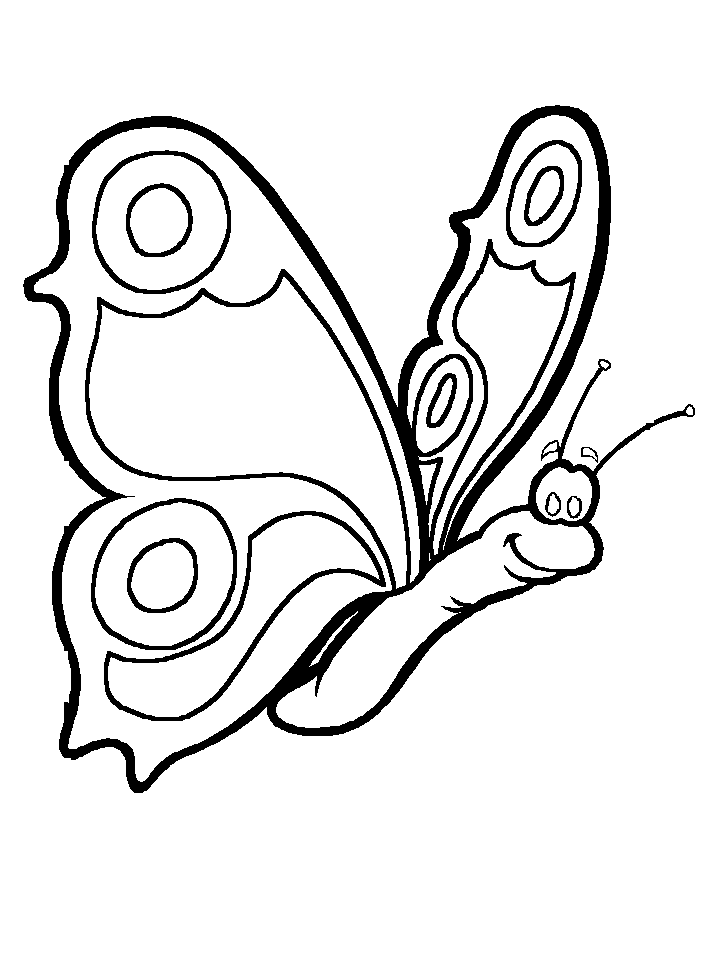 Butterfly Coloring in Pages