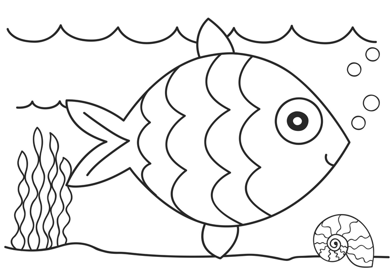 Fish Coloring in Pages 3