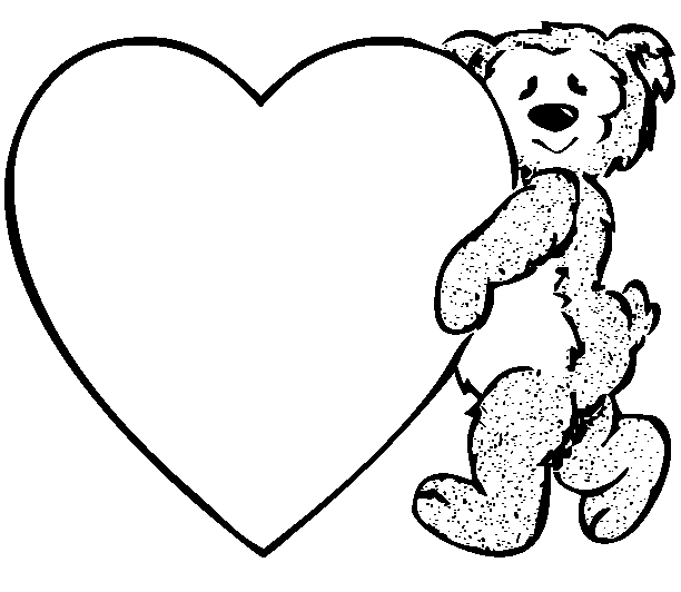 Animals In Love Coloring Pages