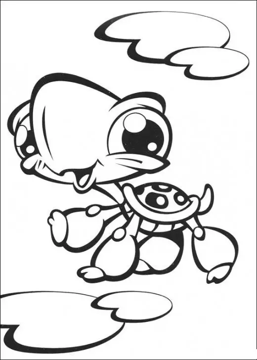 Littlest Pet Shop Coloring in Pages 1