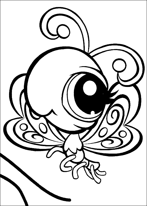Littlest Pet Shop Coloring in Pages 7