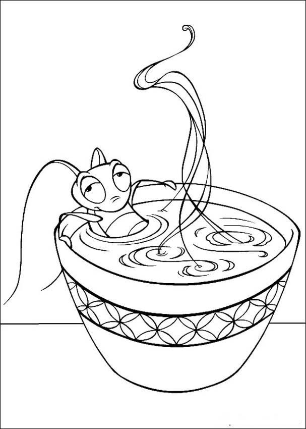 Mulan Coloring in Pages 12