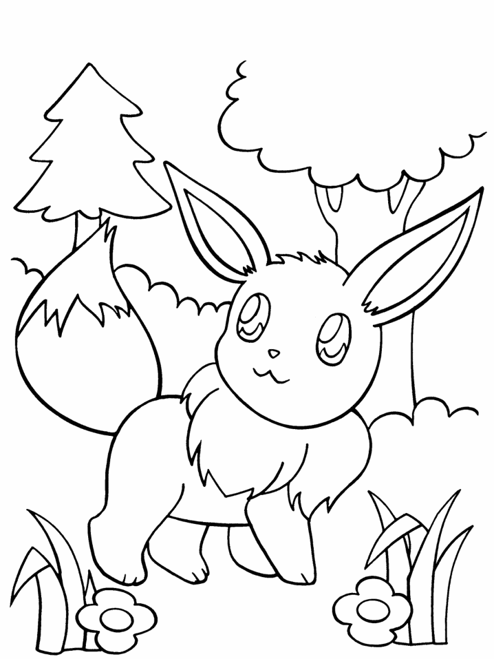Pokemon Coloring in Pages 1