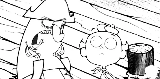 The Marvelous Adventure of Flapjack Coloring in Pages 7