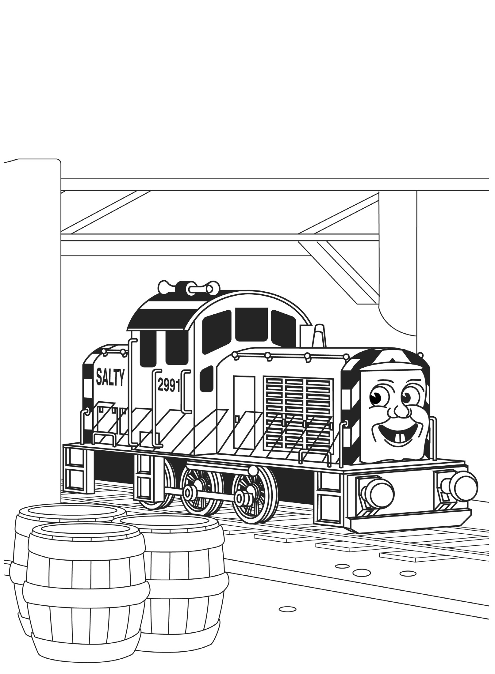 Thomas Coloring in Pages 9