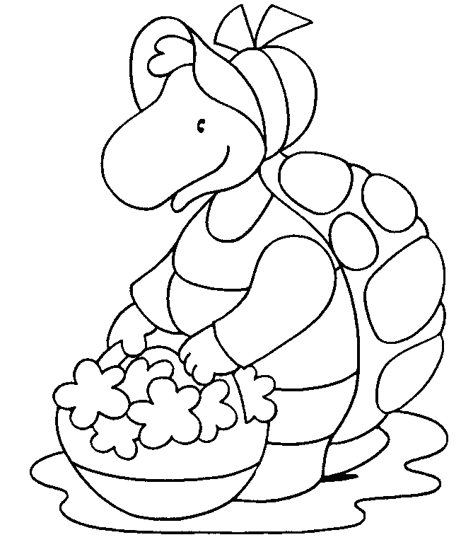 Turtle Coloring in Pages 6