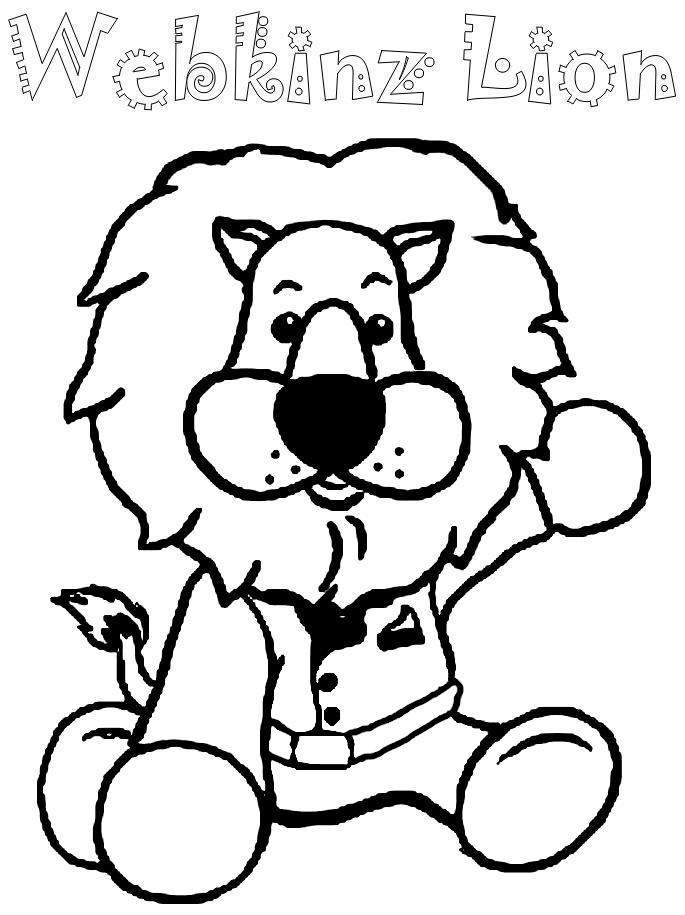 Webkinz Coloring in Pages 11