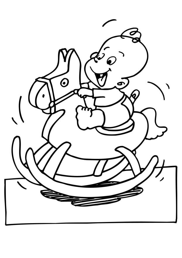 Baby Coloring in Pages 11