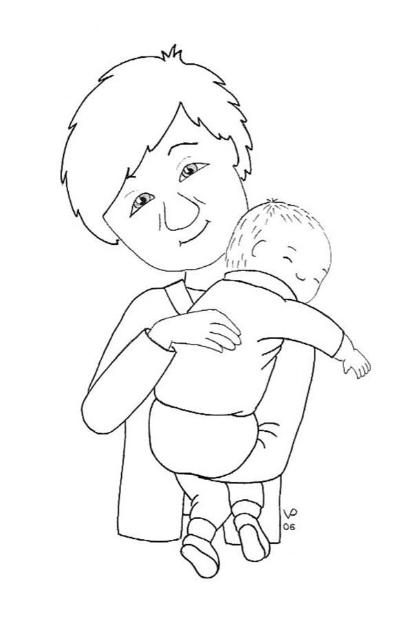 Baby Coloring in Pages 2