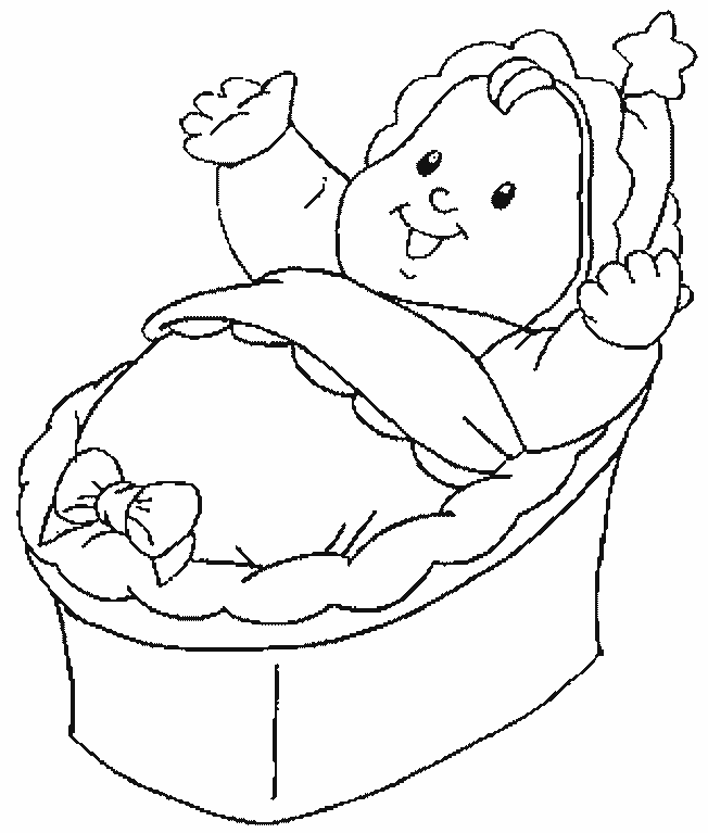 Baby Coloring in Pages 6