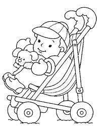 Baby Coloring in Pages 7
