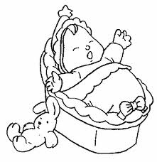 Baby Coloring in Pages 8