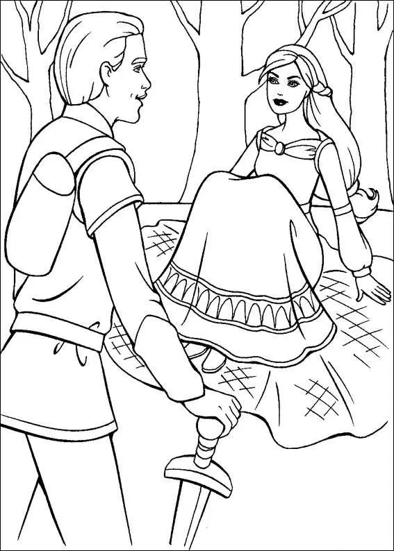 Barbie and The Magic Pegasus Coloring in Pages 10