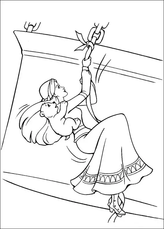 Barbie and The Magic Pegasus Coloring in Pages 8