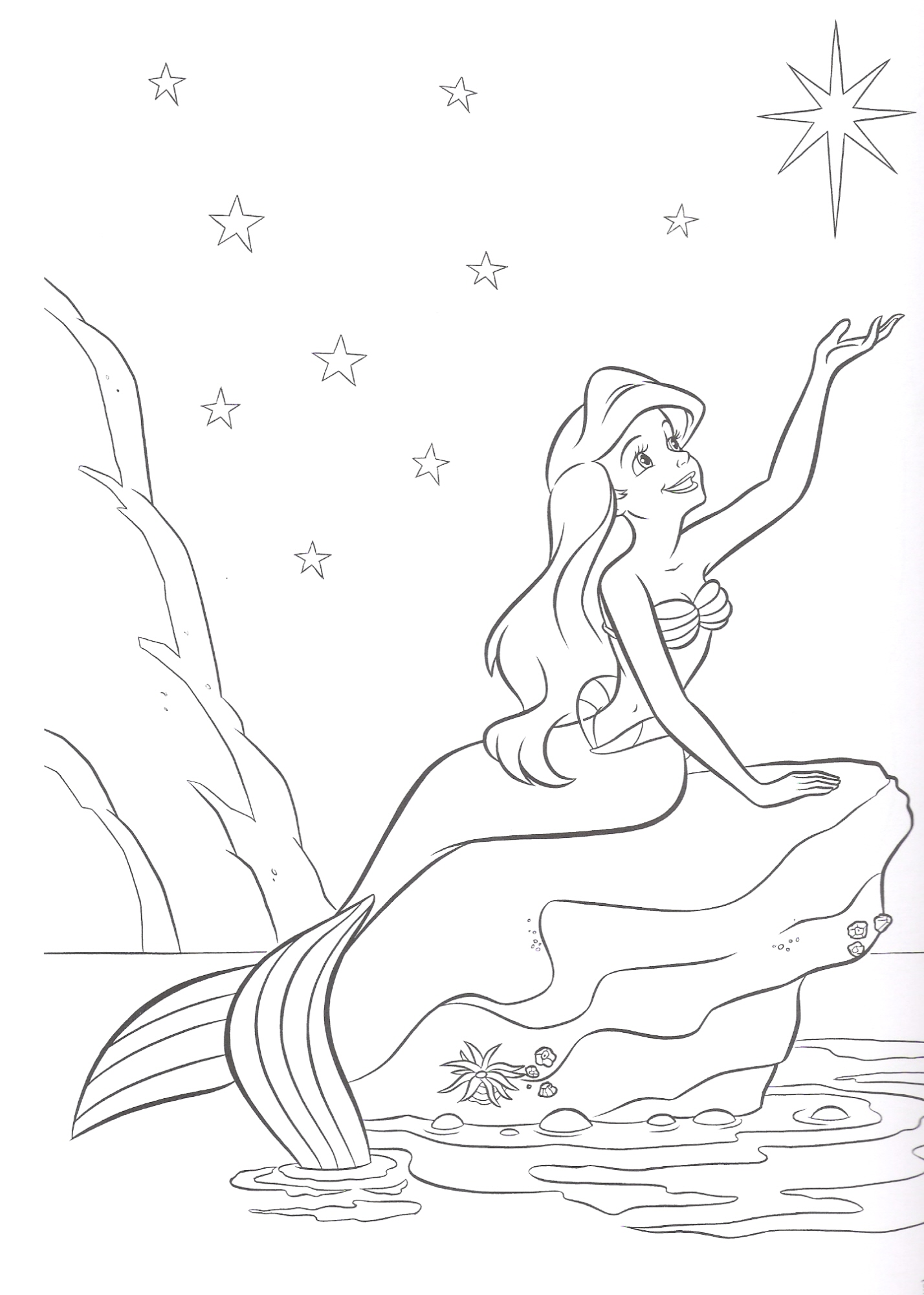 Barbie in a Mermaid Tale Coloring in Pages 1