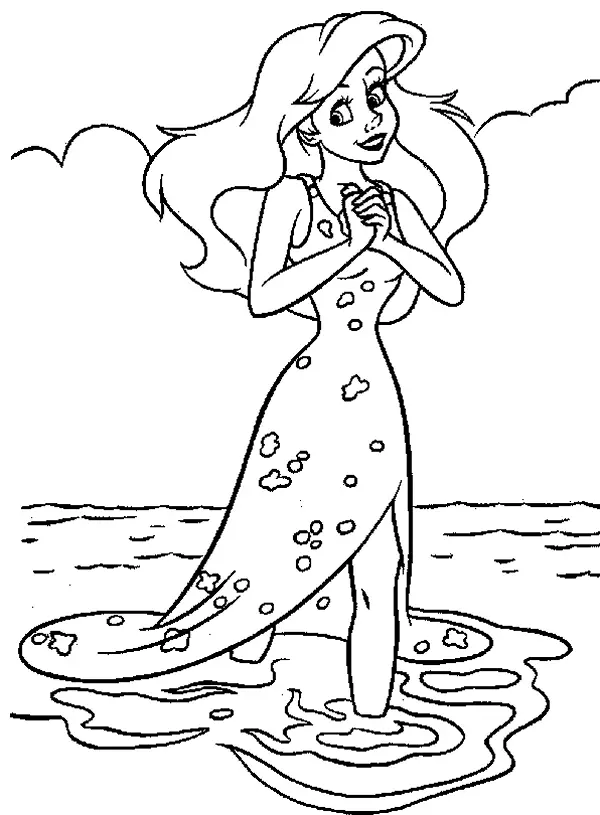 Barbie in a Mermaid Tale Coloring in Pages 5