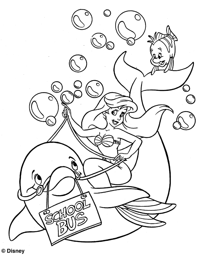 Barbie in a Mermaid Tale Coloring in Pages 8