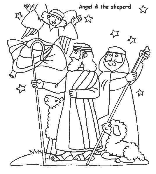Bible Coloring in Pages 10