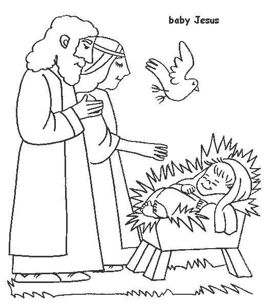 Bible Coloring in Pages for Kids 11