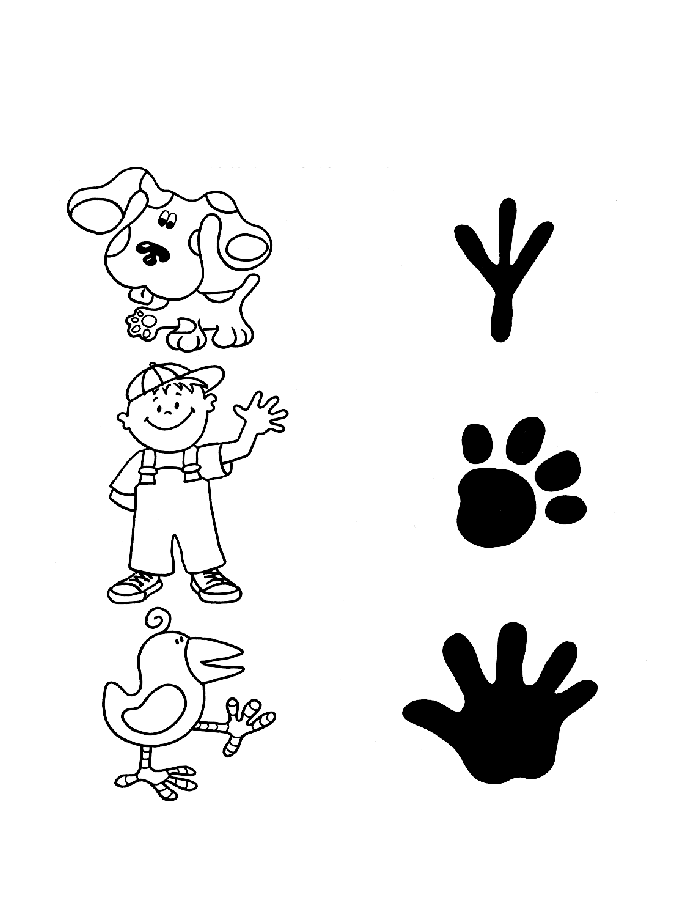 Blues Clues Coloring in Pages 10