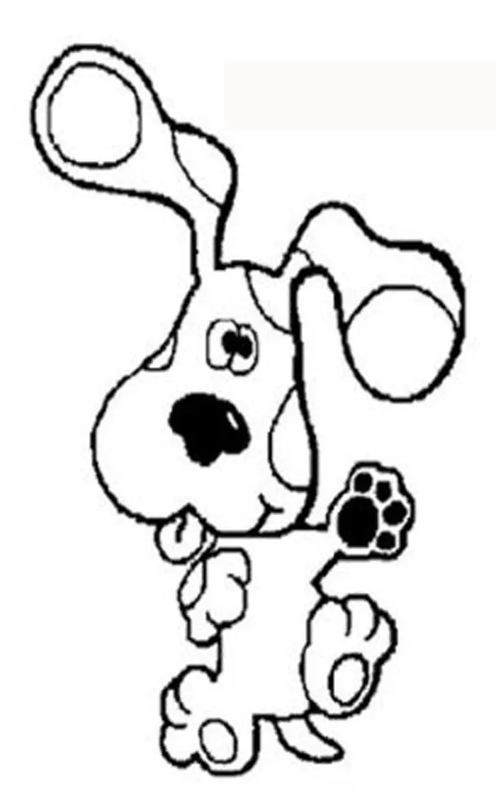 Blues Clues Coloring in Pages 12