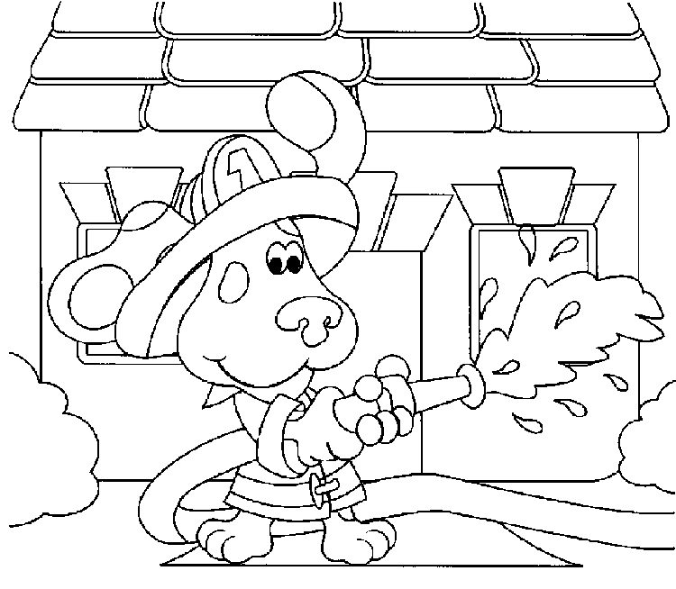 Blues Clues Coloring in Pages 2