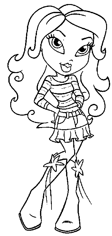 Bratz Coloring in Pages 3