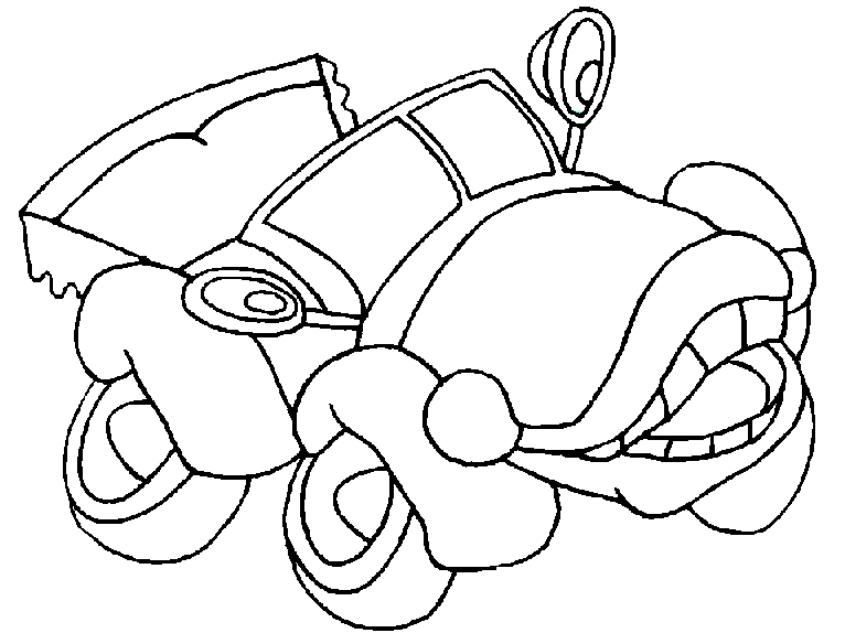 Cars Coloring in Pages 3