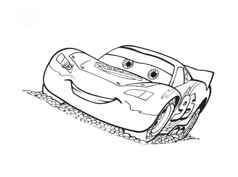 Cars Coloring in Pages 4