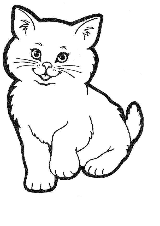 Cat Coloring in Pages 2