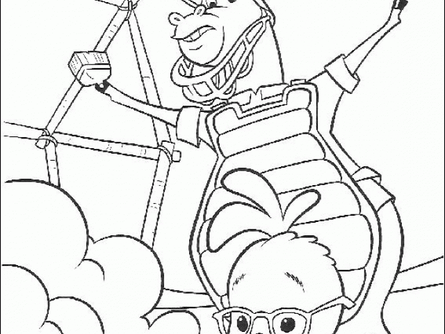 Chicken Little Coloring in Pages 7