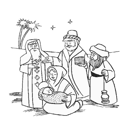 Christian Coloring in Pages 7