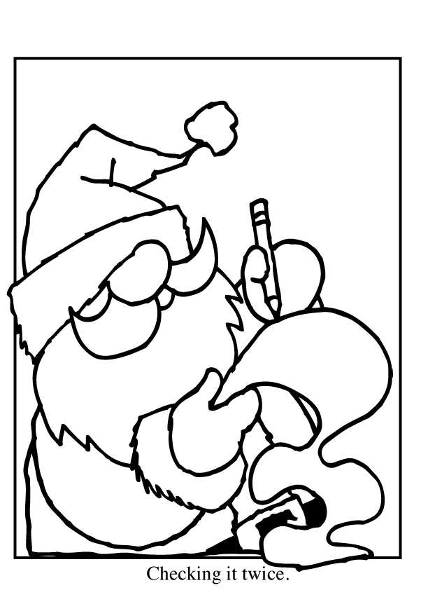 Christmas Coloring in Pages 10