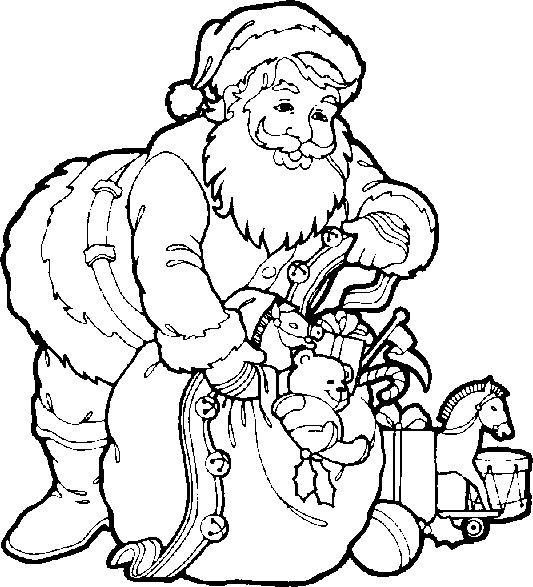 Christmas Coloring in Pages 11