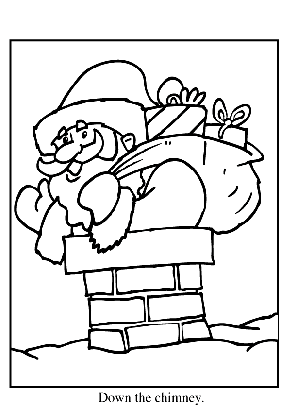 Christmas Coloring in Pages 9