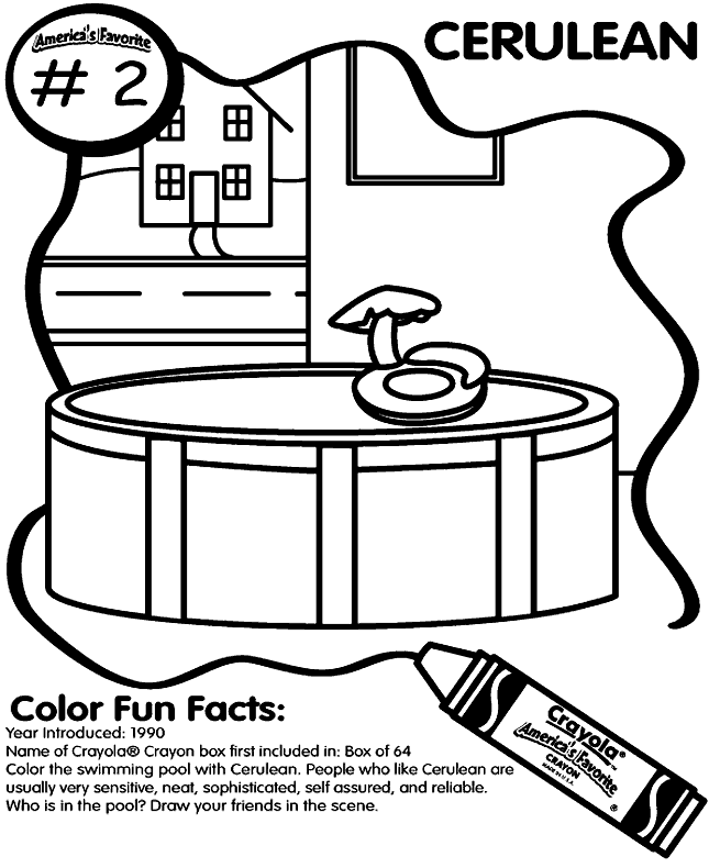 Crayola Coloring in Pages 1