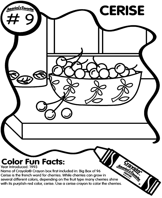 Crayola Coloring in Pages 8