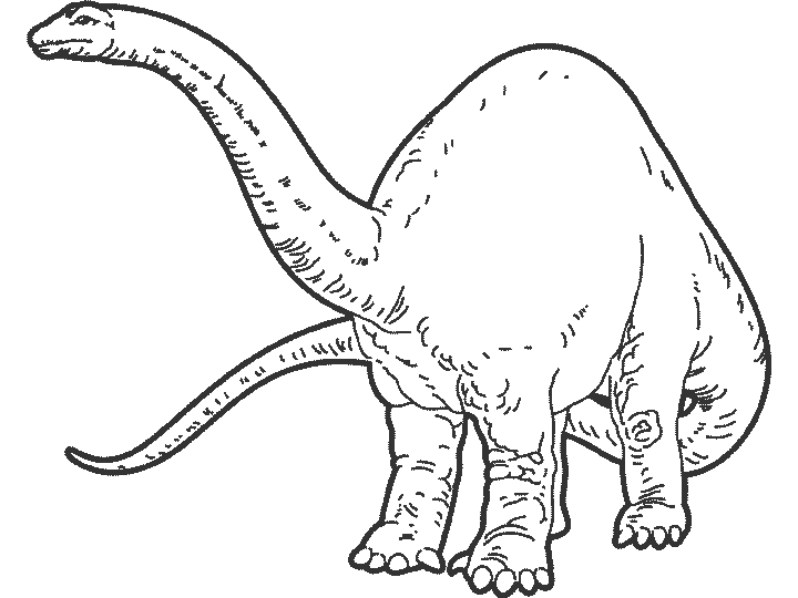 Dinosaur Coloring in Pages 12