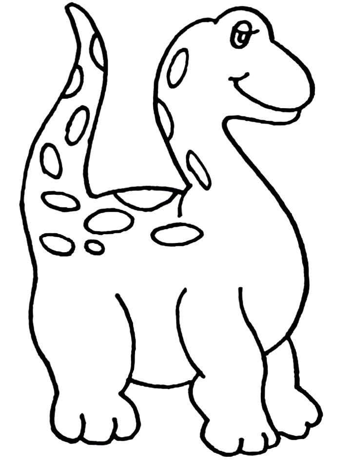 Dinosaur Coloring in Pages 8