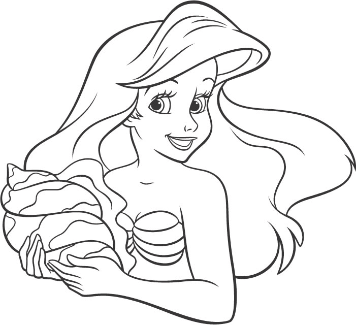 Disney Princess Coloring in Pages 3