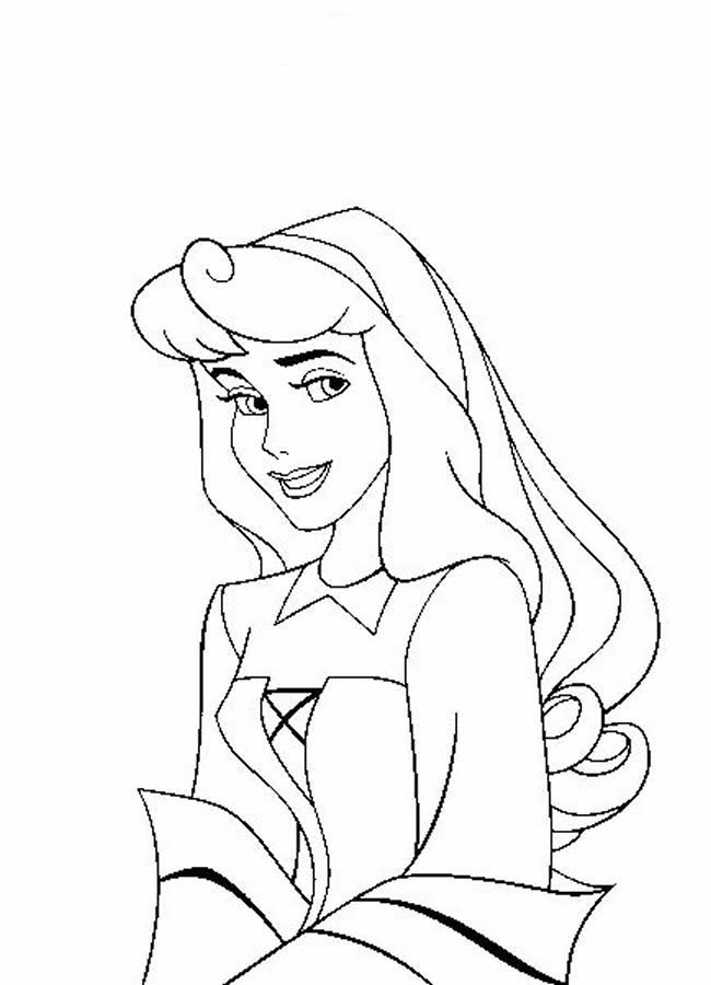 Disney Princess Coloring in Pages 5