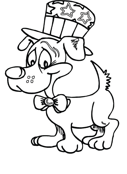 Dog Coloring in Pages 5