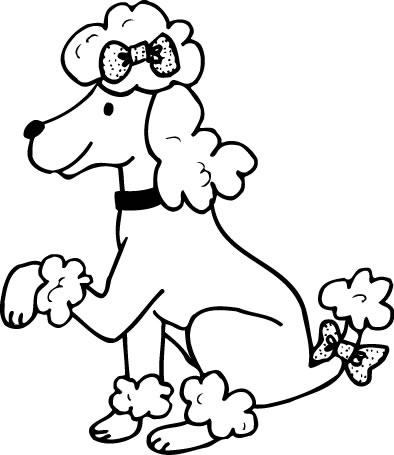 Dog Coloring in Pages 8