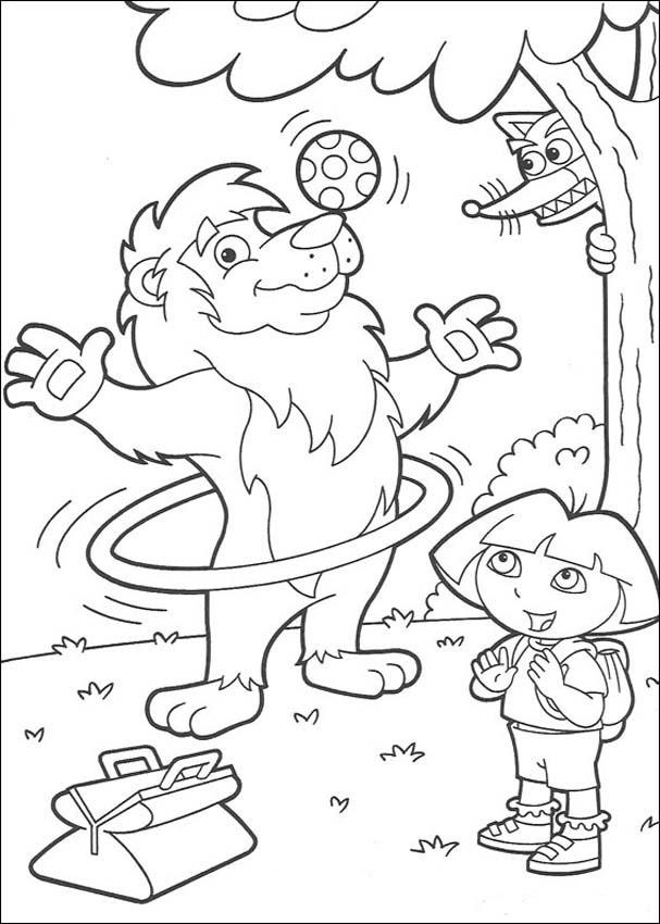 Dora The Explorer Coloring in Pages 2
