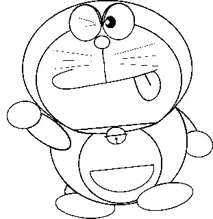 Doraemon Coloring in Pages 5