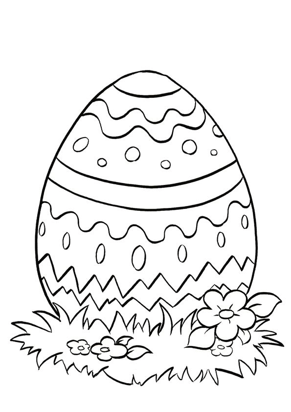 Easter Coloring in Pages 11