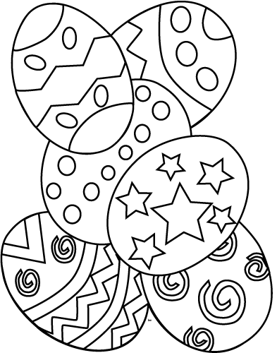 Easter Coloring in Pages 12
