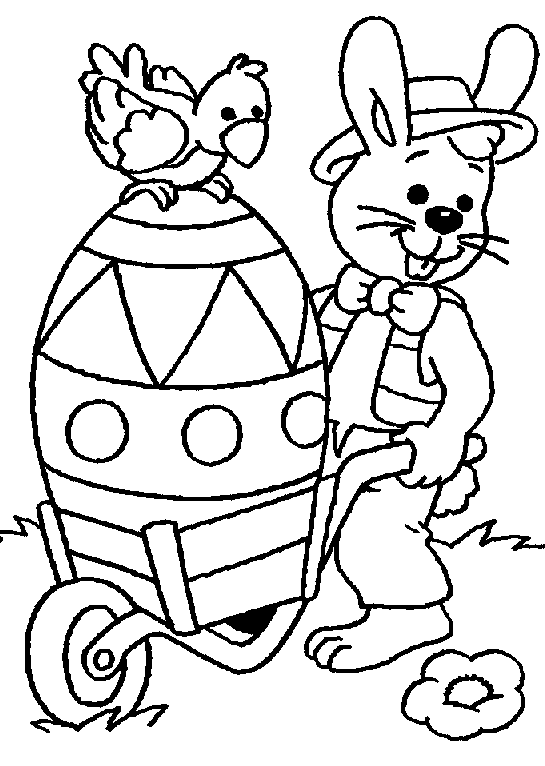 Easter Coloring in Pages 3