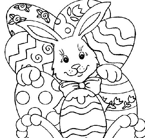 Easter Coloring in Pages 6