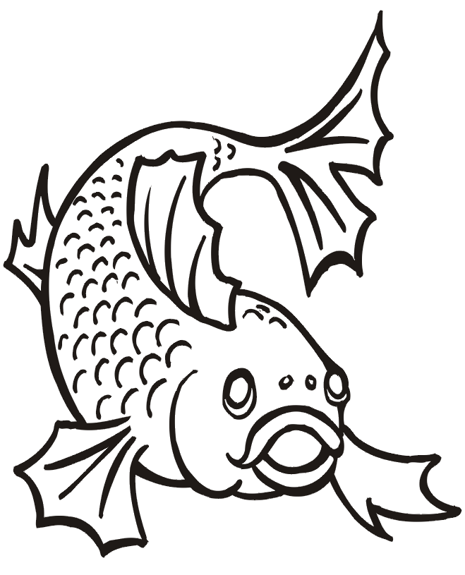 Fish Coloring in Pages 9